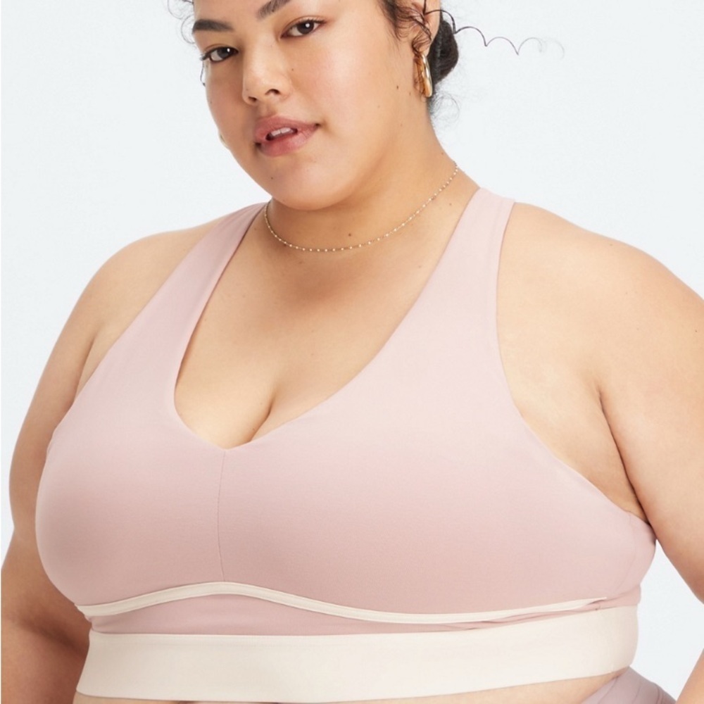 Fabletics Women’s Mauve All Day Everyday Bra - Size 1X